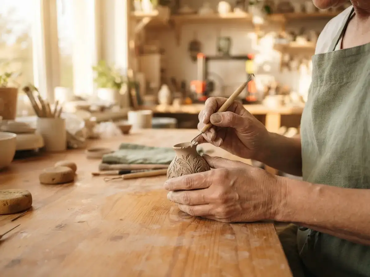 MAK-ART Studio mit handgemachten Dekoobjekten